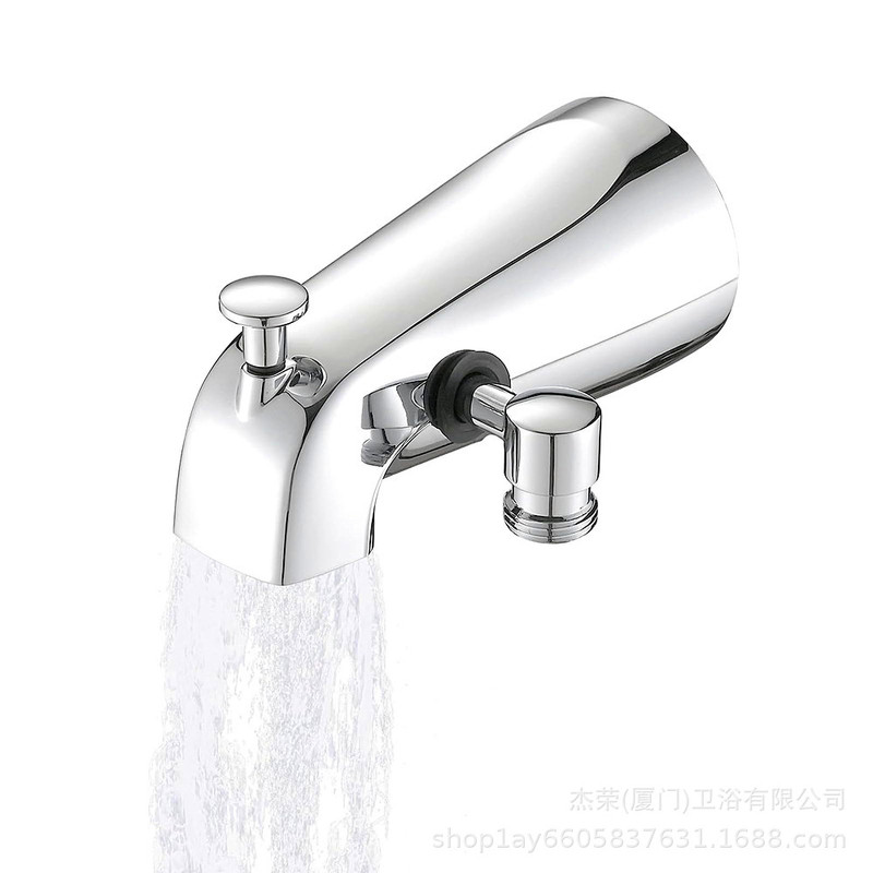 Jierong 浴室用オールメタル浴槽スプリンクラー、シャワーヘッド用クロームメッキシャワーヘッド付き|undefined