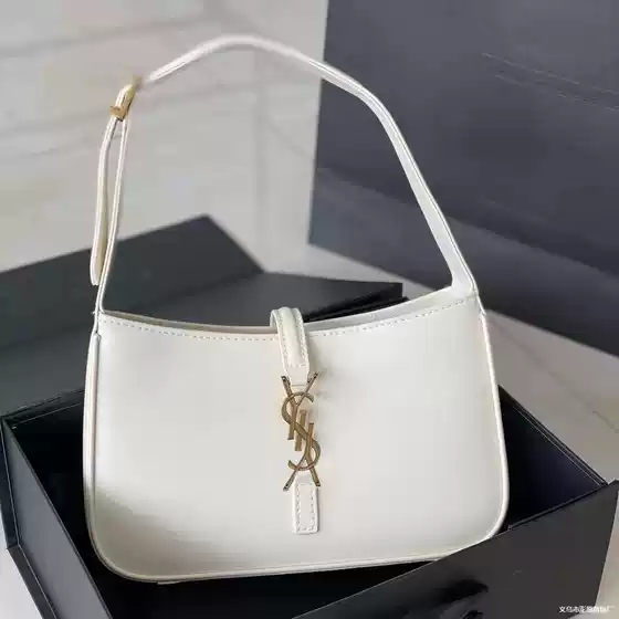Premium Real Leather YSL Bag Women 2025 New Handbag Shoulder Bag Hobo Vintage Baguette Bag