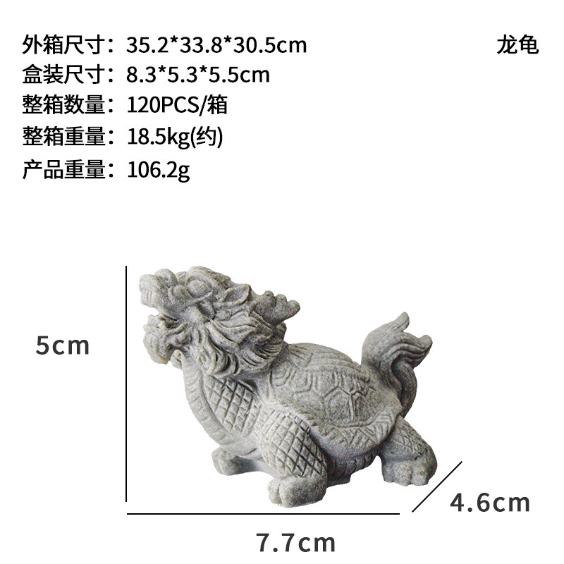 Pequeño Buda estatua Linda bendición pequeño monje decoración micro paisaje lindo monje Tang maestro creativo pequeño Kirin