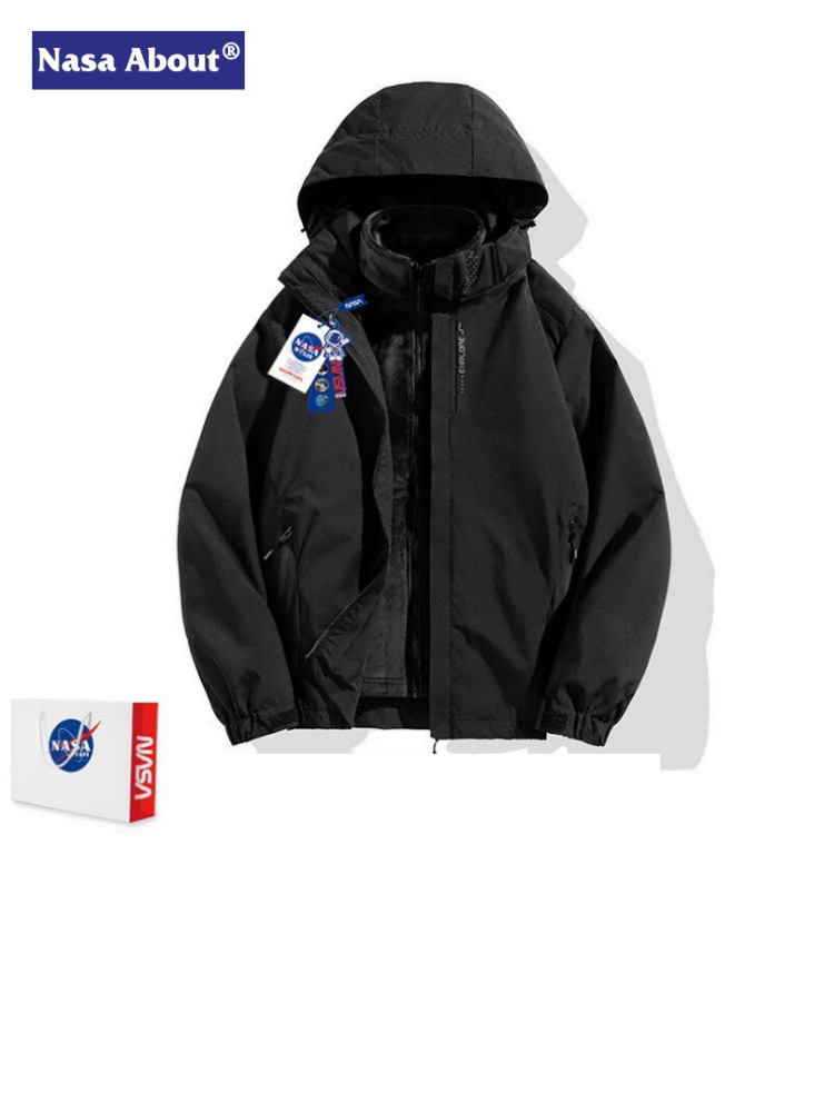 NASA Acerca de la chaqueta de asalto para hombres primavera y otoño 2026 nueva chaqueta de moda americana para parejas
