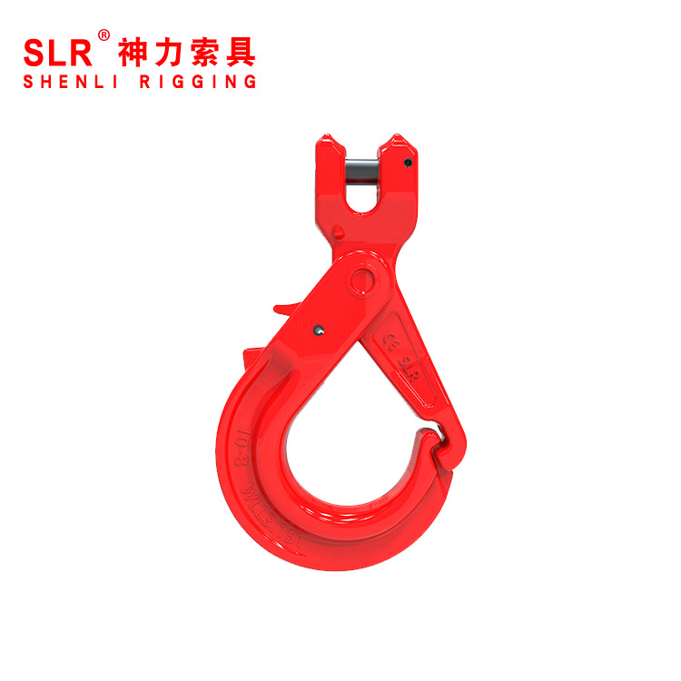 神力索具 合金钢80级羊角安全钩 起重安全吊钩 安全羊角吊钩货钩