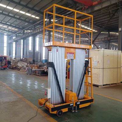 Aluminum Alloy Aerial Work — Avtomobil fırlanan platformaları