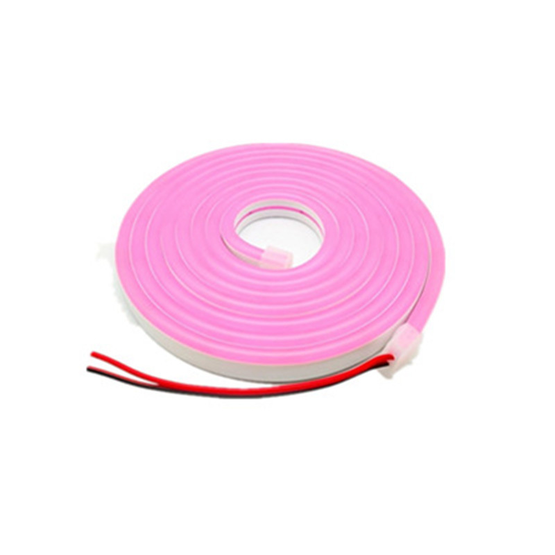 Tira de luces de neón de 5 V/12 V, tira de luces LED flexible de silicona impermeable, tubo de luz SMD 612