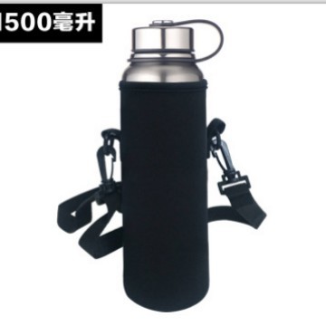 Deportes al aire libre hervidor de agua cubierta de la taza de la correa portátil cubierta protectora engrosada cubierta de aislamiento de tela de buceo