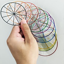 P 28933 Color fraction piece math teaching aid ��ɫ����Ƭ��