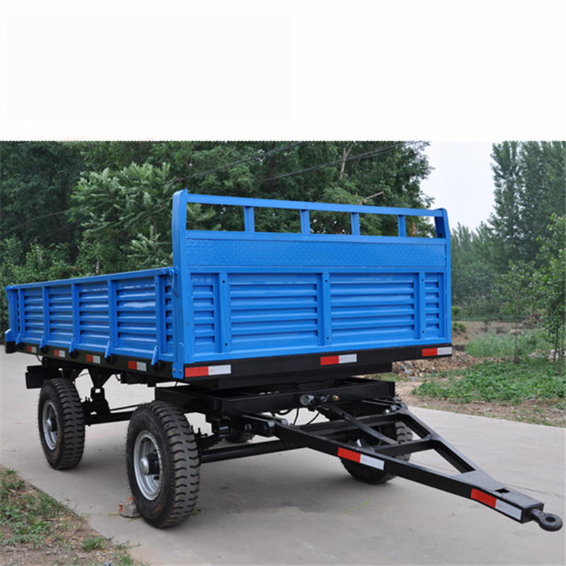 6吨农用拖车自卸拖车 平板拖车 拖拉机运输机组
