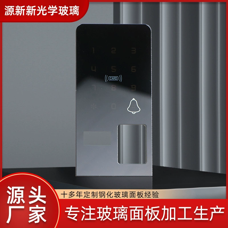 Фабрика оптовой дверной замок стеклянная панель сенсорный выключатель закаленное стекло панель электронный замок паролем стеклянная панель