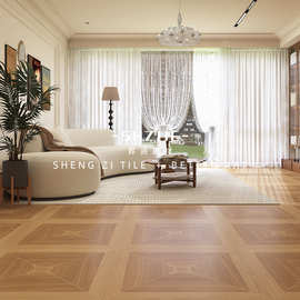法式艺术拼花凡尔赛木纹砖800x800柔光 天鹅绒木纹瓷砖客厅卧室砖