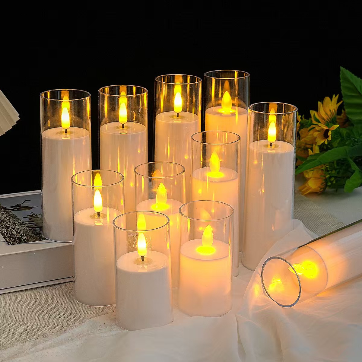 (Wholesale), electronic atmospheric candle 3