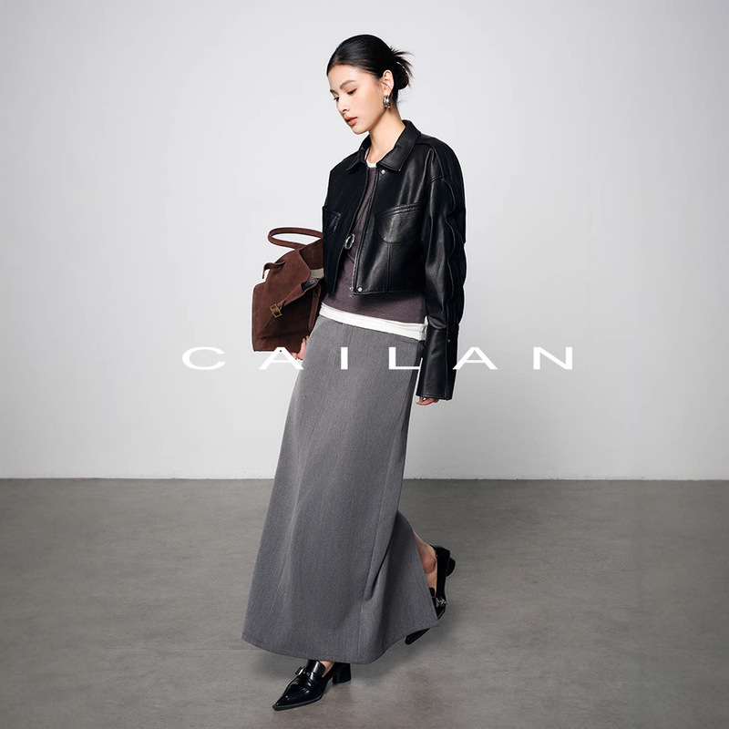 Genuine Leather Vegetable Tanned Sheepskin 2025 Design Short Leather Fashion Leather Jacket Coat Women Genuine Leather Vegetable Tanned Sheepskin 2025 Design Short Leather Fashion Leather Jacket Coat Women