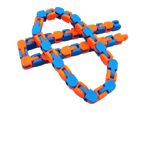 New and unique decompression puzzle splicing ever-changing chain squeeze edamame peanut decompression children's vent toys wholesale