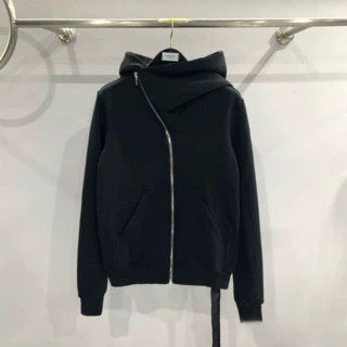 织微新版型风巫师帽男女情侣款卫衣外套帽衫黑色白色情侣卫衣