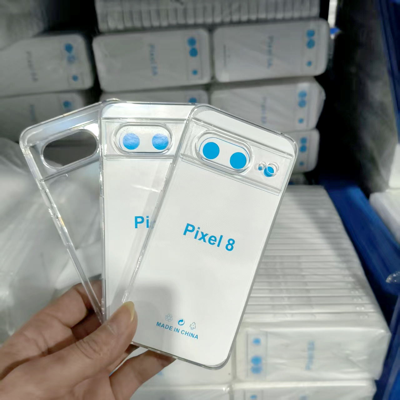 1.5mm高透直边TPU软壳 适用Google谷歌Pixel 9A防摔透明TPU清水套