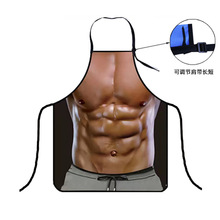 跨境个性围裙趣味个性创意围裙烧烤火锅店围裙