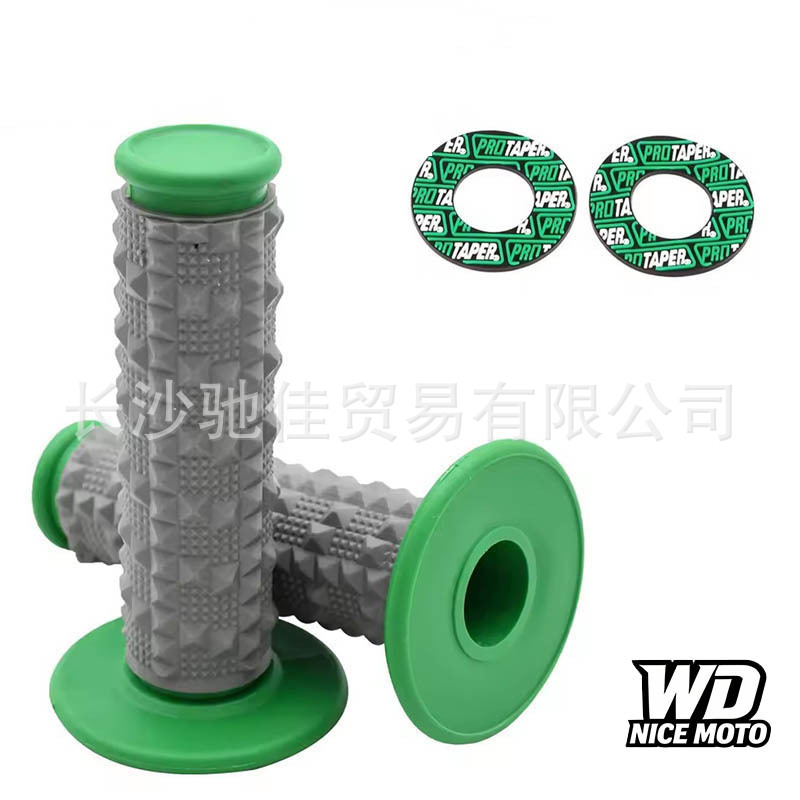 Manufacturer's Universal Off-Road Motorcycle Atv Gaosai Modified Silicone Large Particle Anti-Slip Handlebar Rubber Grip Cover