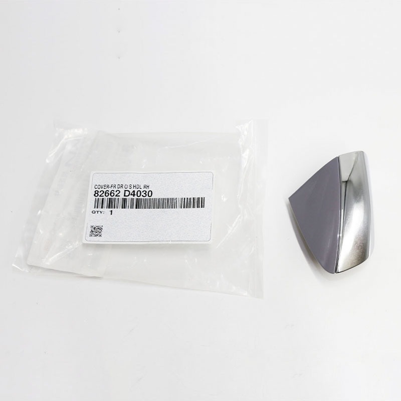 82662D4030 is suitable for the Kia Optima passenger rear door outer handle cover in pearl white