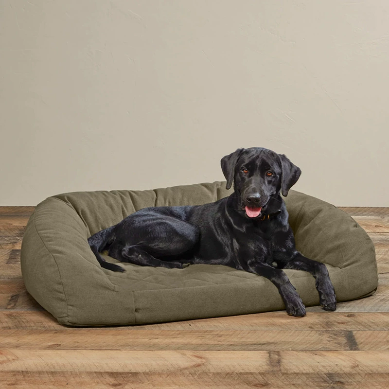 Лежанка для собак из пены с эффектом памяти, диван для собак из пены с эффектом памяти