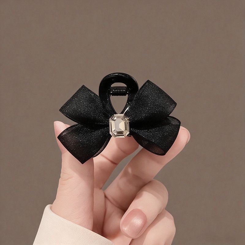Double-sided bow hair claw clip - single pack