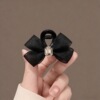 Double-sided bow hair claw clip - single pack