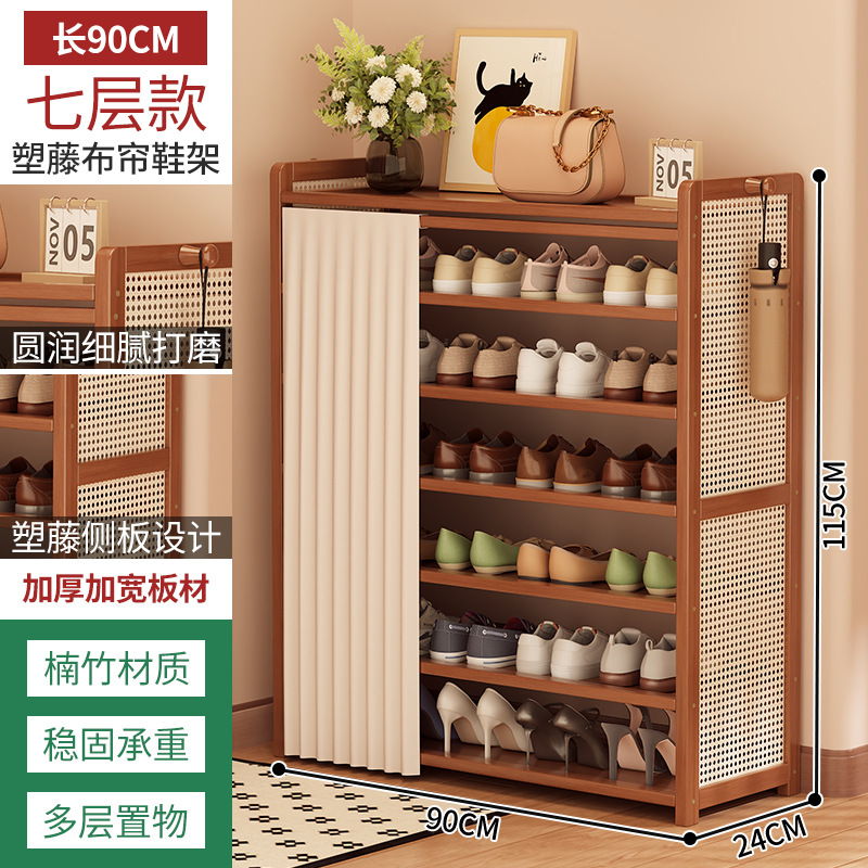 El dormitorio de estantes de zapatos cubre un área pequeña, de varios pisos, a prueba de polvo, muebles domésticos, casas de alquiler, buenas cosas, acabado y almacenamiento de estantes de zapatos.