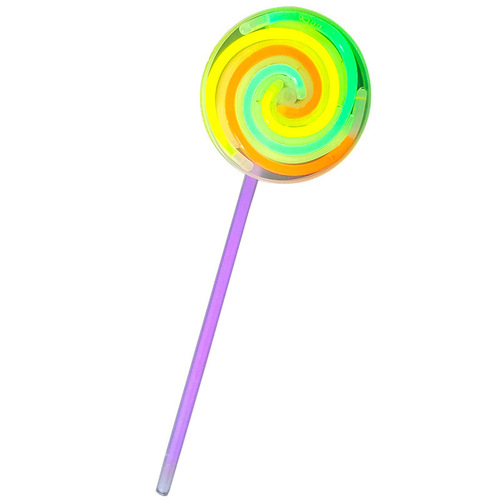 Fluorescent lollipop spinning pinwheel luminous children's toys glow stick festive supplies to cheer up party luminous props
