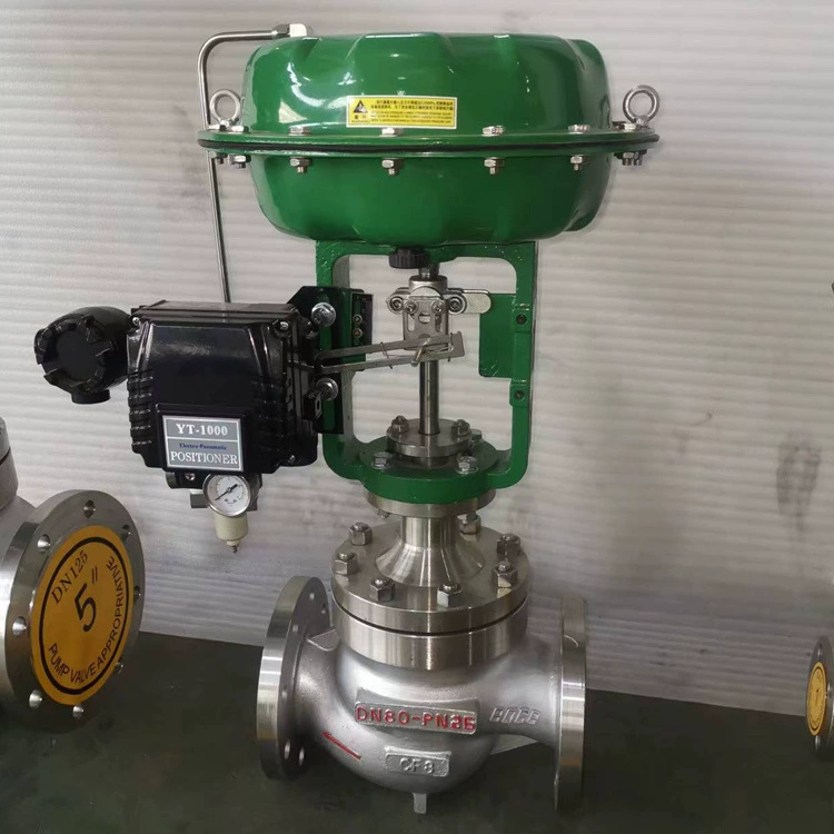 Поставка ZJHM-64C DN200 пневматический мембранный регулирующий клапан ZJHM клапан регулирования воздуха пара