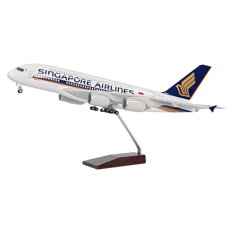 Emirates Scale 1:160 46cm A380 Emirates Modelo de avión de simulación ligera