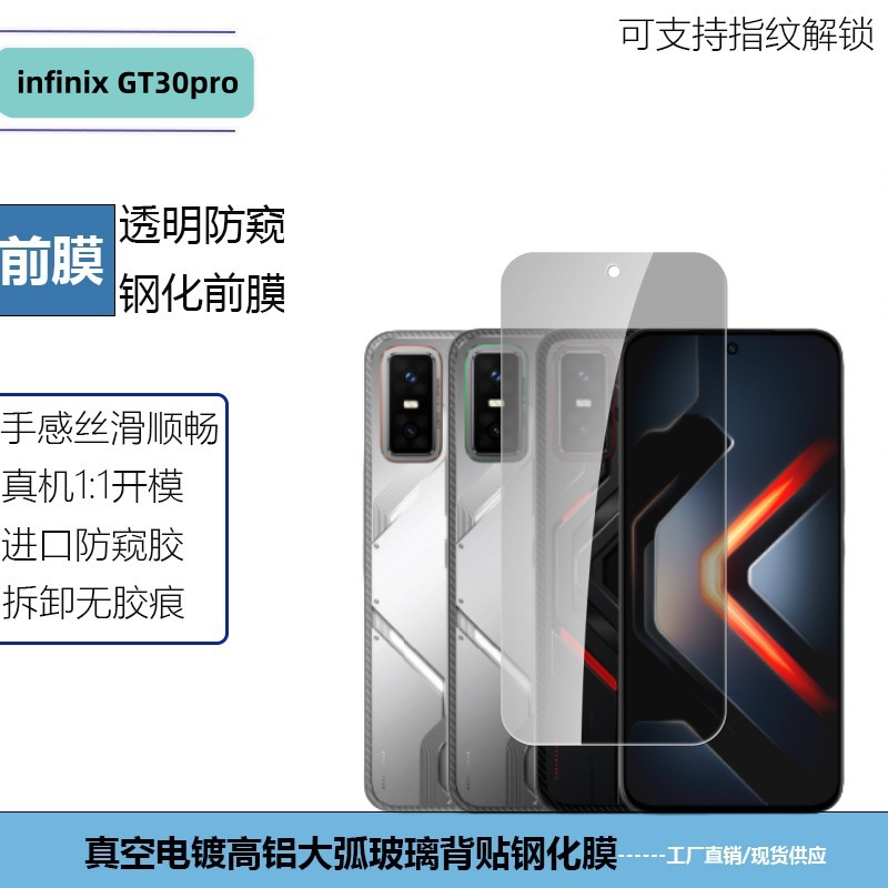 Transparent privacy film [no black edges]