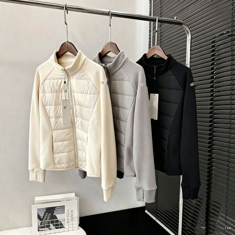 Cross-border 2026 autumn/winter new collection: AO letter-printed, lightweight, slim-fit, and figure-flattering cotton jacket, a fashionable and casual women’s outerwear piece Cross-border 2026 autumn/winter new collection: AO letter-printed, lightweight, slim-fit, and figure-flattering cotton jacket, a fashionable and casual women’s outerwear piece