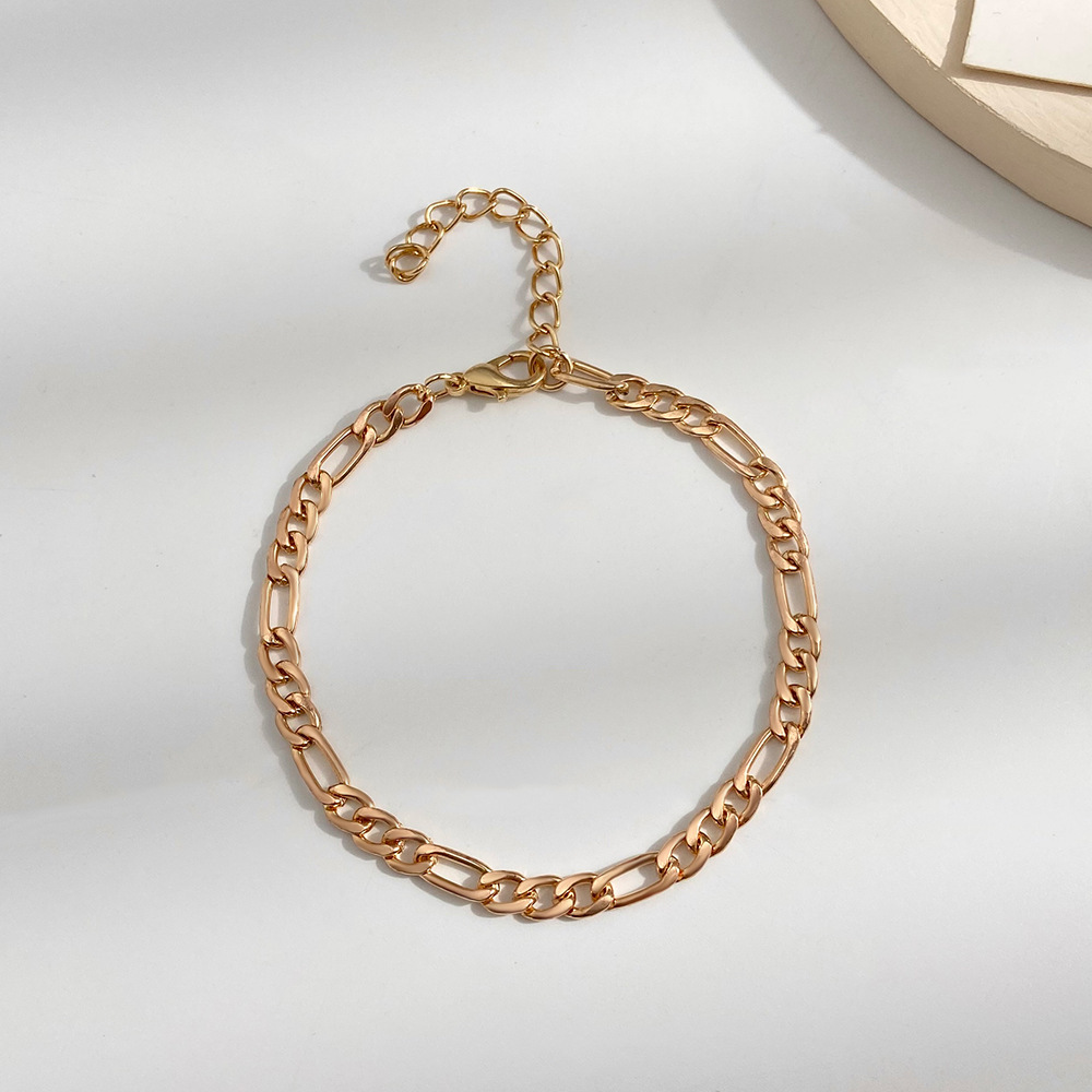 Men's Figaro Chain Bracelet Simple Versatile Fashion Accessory_voghion.com