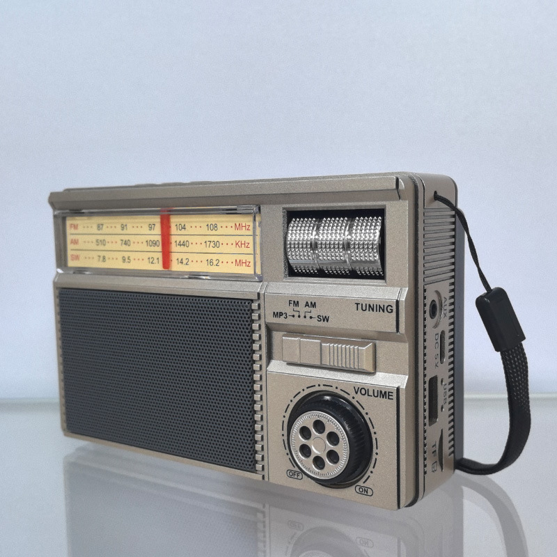 Nuevo MD-979S Panel solar portátil Bluetooth Audio Radio de antena multifunción portátil para exteriores