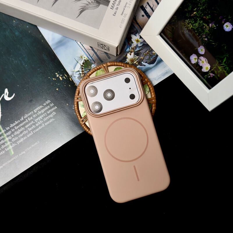 苹果17promax磁吸手机壳 iPhone16肤感磨砂15/14纯色13防摔保护套|undefined