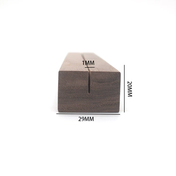 Black walnut 1mm straight groove