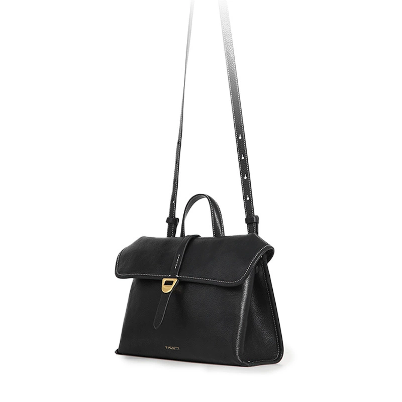 Leather one-shoulder bag, shoulder bag, small bag, cowhide, genuine leather