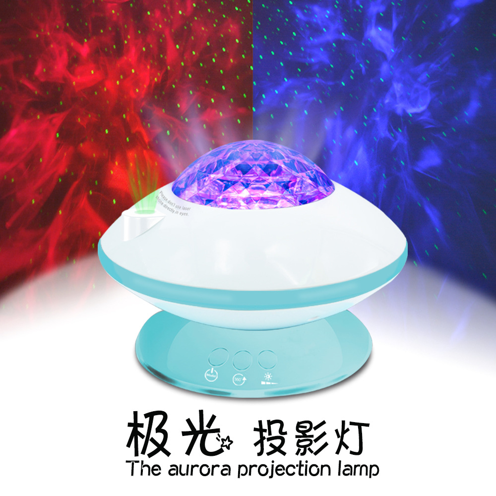 滿天星激光投影燈室內派對生日氛圍燈LED極光星雲燈跨境投影