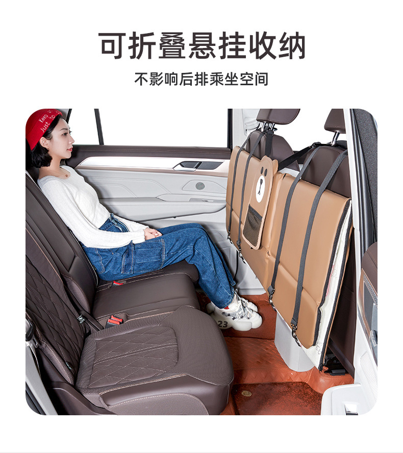 Car Rear Seat Travel Mattress, Foldable Car Sleeping Pad, Car Air Mattress, Universal for Sedans and Suvs, Direct from Manufacturer