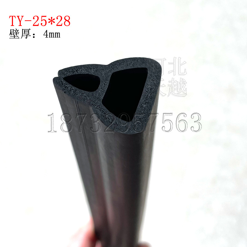 三元乙丙凸型密封条海绵发泡机械填缝密封条U型异型发泡密封条