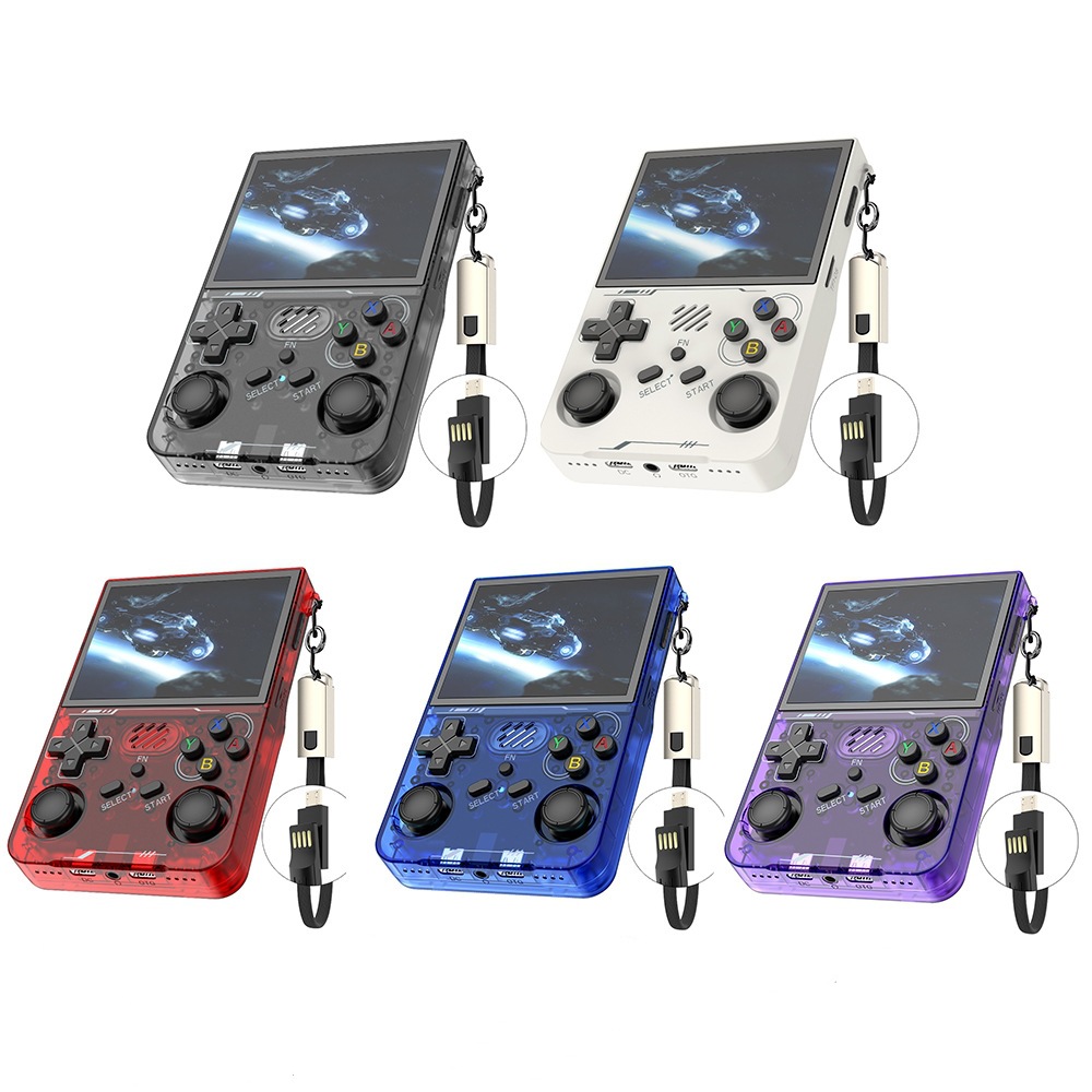 The New Cross-Border Handheld R36Xx Handheld Game Console Linux Open Source Handheld Can Be Connected Online and Can Be Connected to Wifi for Two People