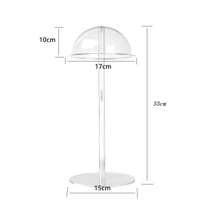 챙이 있는 투명(33cm)