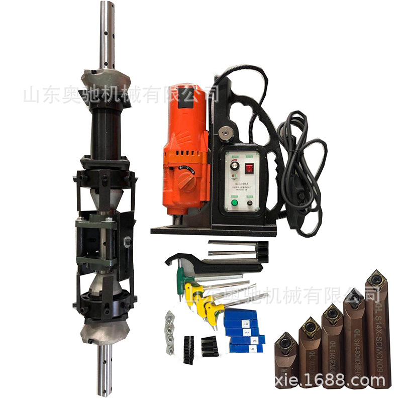 供应镗孔机 小型便携式自动数控镗孔机 挖机大臂镗孔机厂家