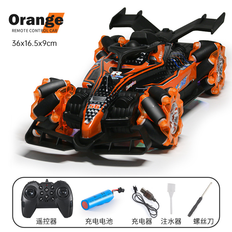 Explosiva Fórmula F1 Fórmula doble spray control remoto carreras niños control remoto coche educativo juguete regalo al por mayor puesto