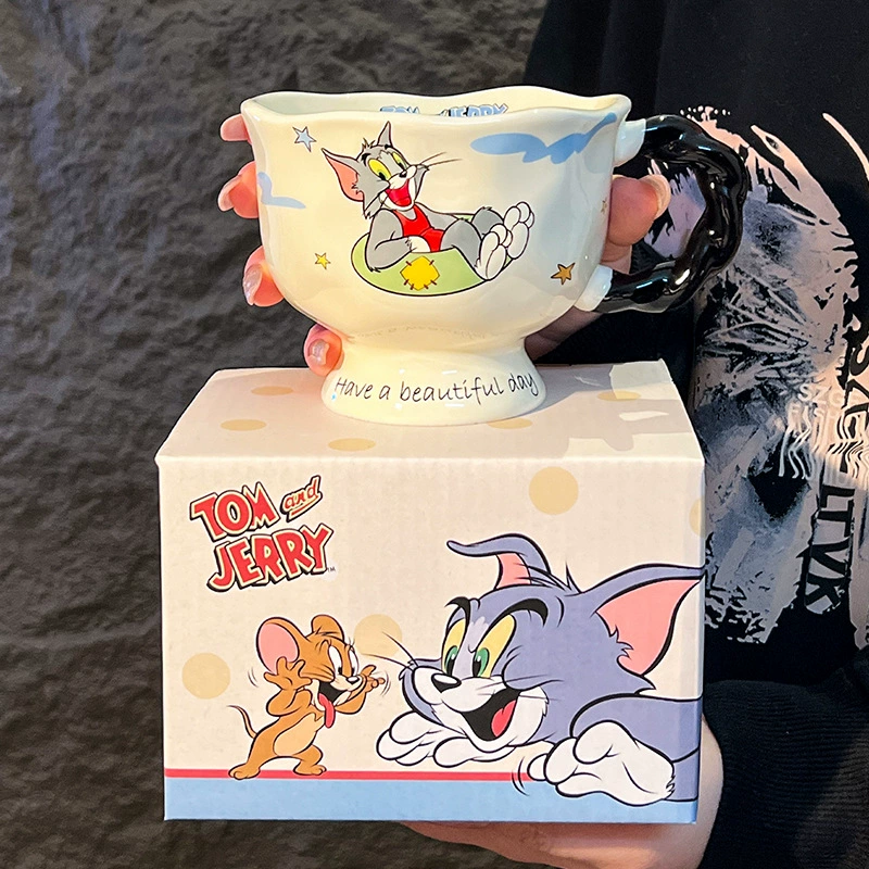 Керамическая кружка Mark Cup Water Cup с авторизованной ко-брендированной лицевой стороной, чашка для завтрака, кофе, дом, ссылка на воду