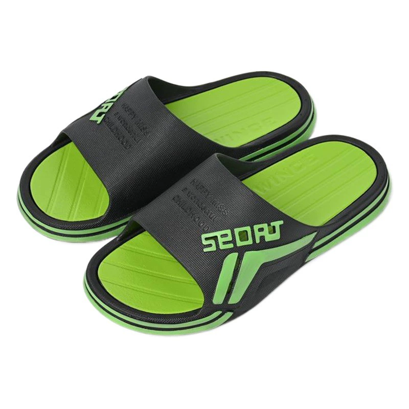 Тапочки мужские уличные летние спортивные сандалии на толстой подошве и тапочки Мужская Нескользящая износостойкая домашняя обувь на мягкой подошве оптом