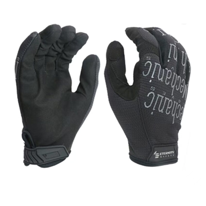 Mechanix シール テクニシャン オリジナル ベーシック ブラック ロング フィンガー グローブ 通気性のある屋外保護戦術ハンド|undefined