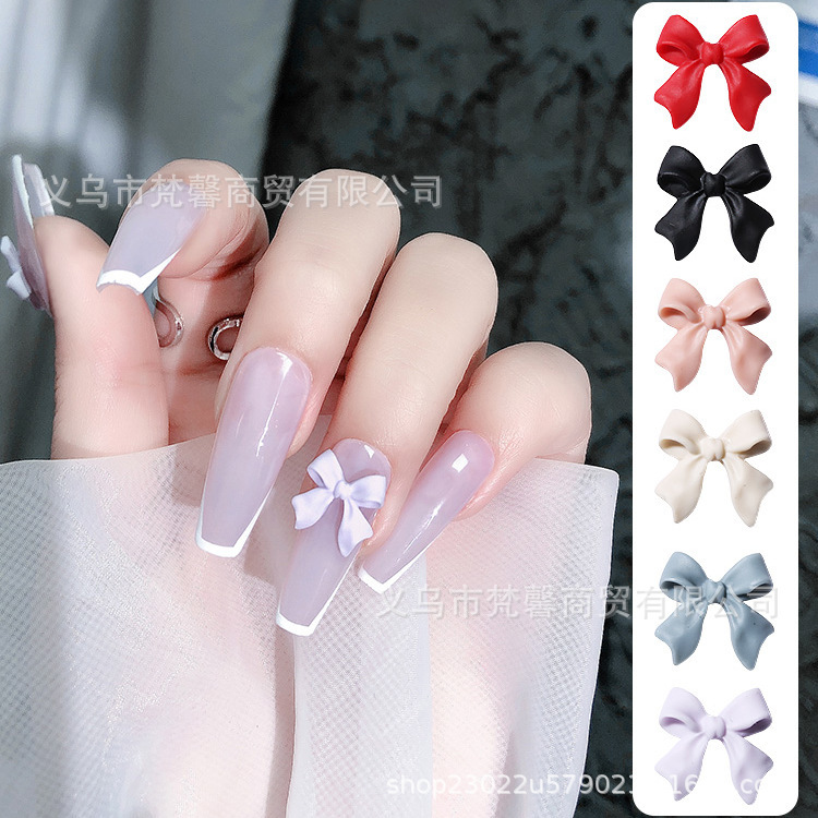 Cyber Celebrant Bow Nail Art Accessories Mini small size Ribbon Bow Three-dimensional Resin DIY Nail Decoration Cyber Celebrant Bow Nail Art Accessories Mini small size Ribbon Bow Three-dimensional Resin DIY Nail Decoration
