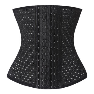 Cross-border abdominal belt 6 rows 13 buckle hollow postpartum restraint adjustment waist belt female abdominal artifact manufacturers.