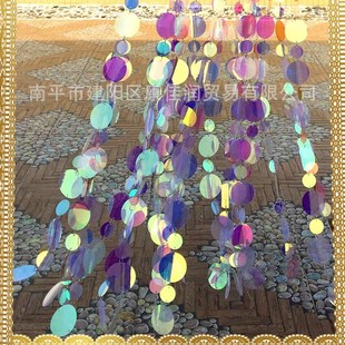 Wedding Decoration Sequin String Golden Magic Sequin Curtain
