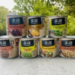 法国多蔬什锦蔬菜罐头/鹰嘴豆/甜玉米粒/扁豆/芸豆/豌豆