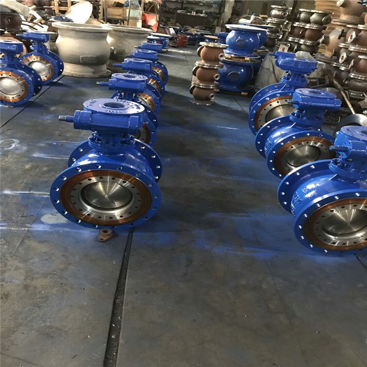 侧装式偏心半球阀 PBQ340H-64Q 卸灰双偏心半球阀 耐磨半球阀