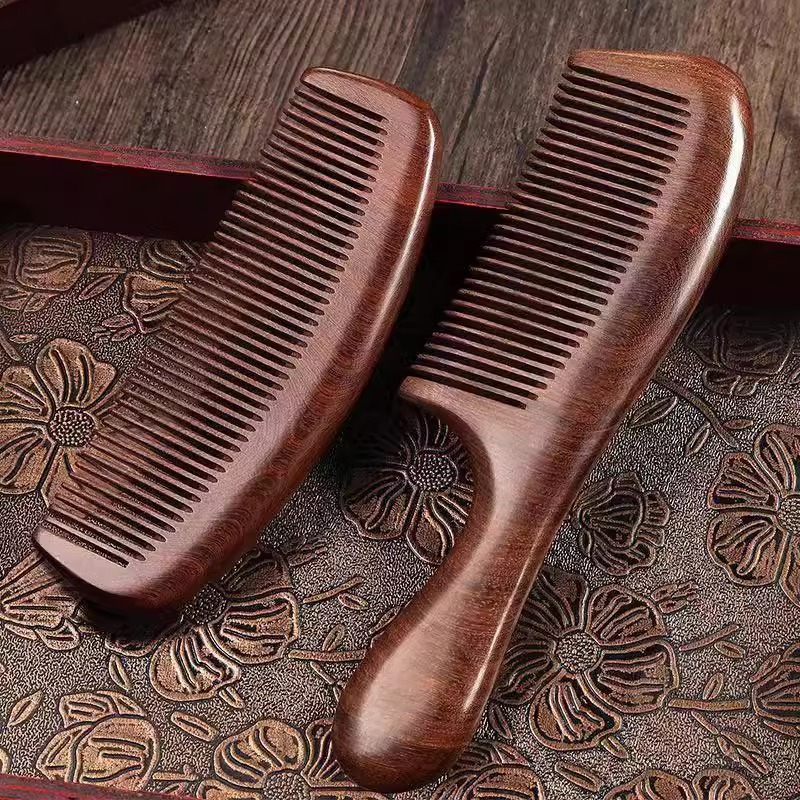 Men's home organic wooden women's universal brush sandalwood 4